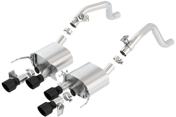 Borla 14-18 C7 Corvette Stingray Axle-Back ATAK Exhaust 2.75in To Muffler Dual 2.75in Out 4.25in Tip Discount