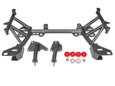 BMR 93-02 4th Gen F-Body K-Member LT1 Motor Mounts Standard Rack Mounts Black Hammertone Online Sale