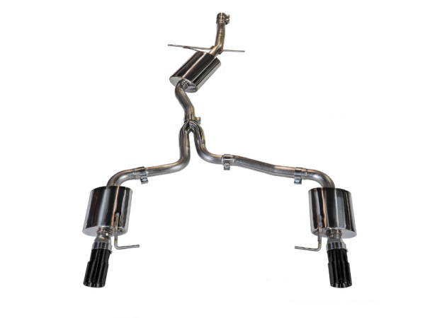 AWE Tuning Audi B8 A5 2.0T Touring Edition Exhaust - Dual Outlet Diamond Black Tips Sale