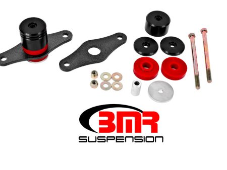 BMR 15-17 S550 Mustang Motor Mount Kit (Polyurethane) - Black Anodized For Discount