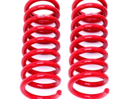 BMR 64-72 A-Body Front Lowering Springs - Red Online Hot Sale