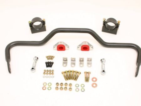 BMR 78-87 G-Body w  3in Axles Rear Solid 1.375in Xtreme Anti-Roll Bar Kit - Black Hammertone Fashion