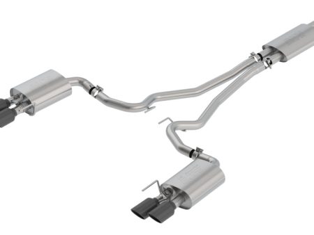 Borla 18-20 Ford Mustang GT 5.0L AT MT ECE Cat-Back Exhaust w  Active Valve (Fits Convertible) Cheap