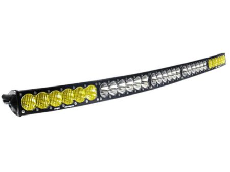 Baja Designs OnX6 Arc Series Dual Control Pattern 50in LED Light Bar - Amber White Hot on Sale