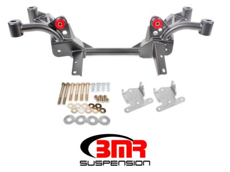 BMR 82-92 3rd Gen F-Body K-Member w  SBC BBC Motor Mounts and Pinto Rack Mounts - Black Hammertone For Cheap