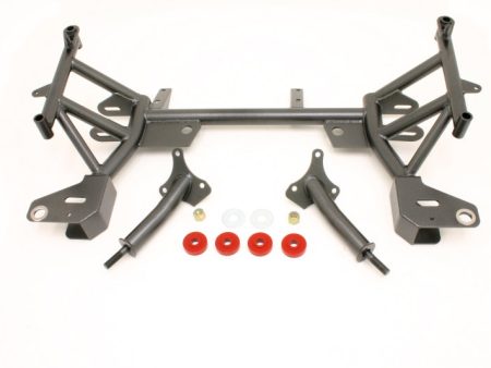 BMR 93-02 F-Body K-Member w  SBC BBC Motor Mounts and Pinto Rack Mounts - Black Hammertone For Discount