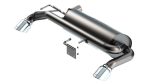 Borla 21-22 Ford Bronco 2.7L V6 4WD ATAK Axle Back Exhaust w  Bright Chrome Tips Online now