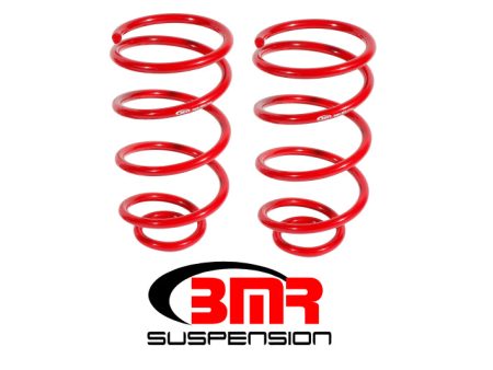 BMR 64-66 A-Body Rear Lowering Springs - Red For Sale