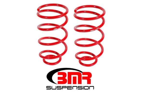 BMR 64-66 A-Body Rear Lowering Springs - Red For Sale