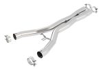 Borla 2014 Chevy Corvette Stingray X-Pipes (Smog Legal Cut and Clamp) For Discount