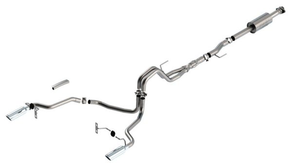 Borla F-150 2021 5.0L 4dr CC SB EC STB Lariat KR Platinum LTD 3 2.25 SRE Cat-Back ATAK CHR Tips Online now