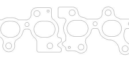 Cometic Toyota 2JZGTE 93-UP 2 PC. Exhaust Manifold Gasket .030 inch 1.600 inch X 1.220 inch Port For Discount