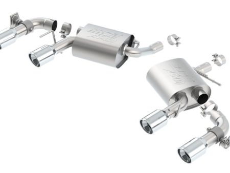 Borla 2016 Chevy Camaro V6 AT MT ATAK Rear Section Exhaust w  Dual Mode Valves Discount