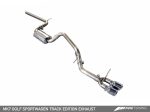 AWE Tuning VW MK7 Golf SportWagen Track Edition Exhaust w Diamond Black Tips (90mm) Fashion