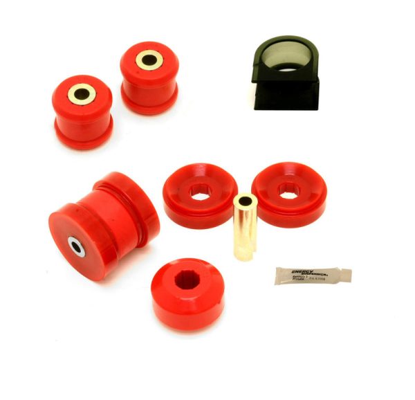 BMR 10-15 5th Gen Camaro Front Suspension Bushing Kit (BK008 BK018 BK019) - Black Red Discount