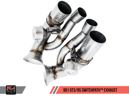 AWE Tuning Porsche 991 GT3   RS SwitchPath Conversion Kit (Requires AWE Tuning Center Muffler) Cheap