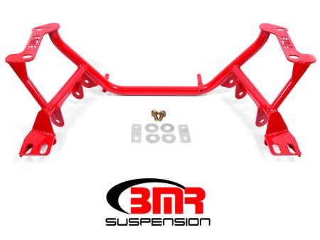 BMR 96-04 New Edge Mustang K-Member Coilover Version   Motor Plate Version - Red Online