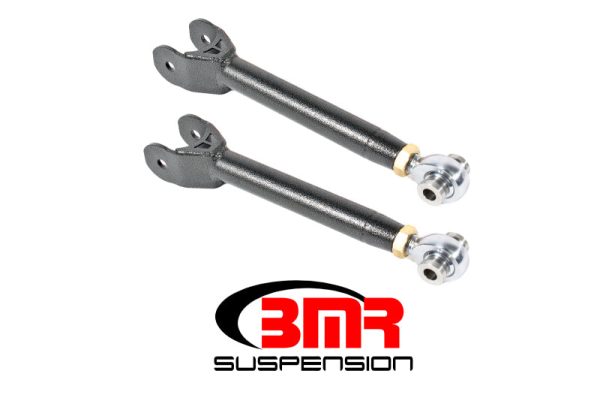 BMR 16-17 6th Gen Camaro Upper Trailing Arms w  Single Adj. Rod Ends - Black Hammertone on Sale