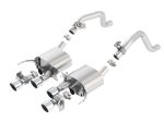 Borla 14-15 Chevy Corvette C7 6.2L RWD w AFM &NPP S-Type Dual Round Rolled Center Rear Exit Exhaust Online now