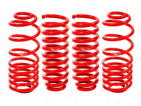 BMR 02-09 Trailblazer Lower Springs Set of 4 2in-3in Drop Red Online