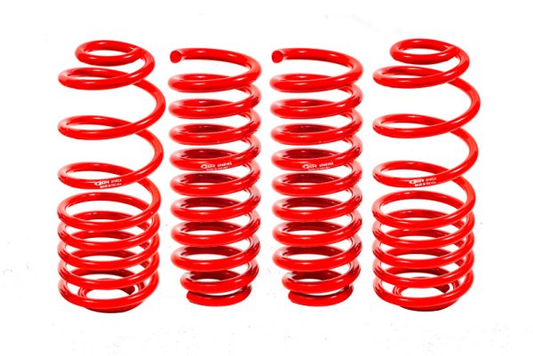 BMR 02-09 Trailblazer Lower Springs Set of 4 2in-3in Drop Red Online