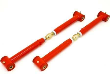 BMR 82-02 3rd Gen F-Body Chrome Moly Lower Control Arms On-Car Adj. (Polyurethane) - Red Discount