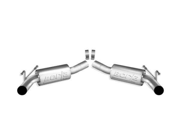 Borla 10-11 Chevy Camaro SS Coupe Convertible 6.2L 8cyl SS S-Type Exhaust (REAR SECTION ONLY) Fashion