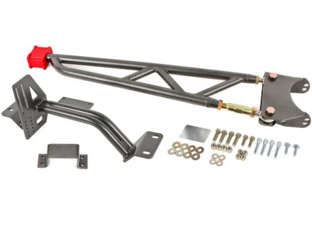 BMR 93-02 F-Body w o DSL Torque Arm Tunnel Mount (For Long Tube Headers) - Black Hammertone Online now