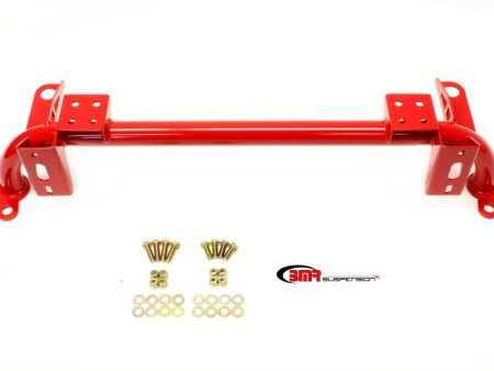 BMR 05-14 S197 Mustang Radiator Support w  Sway Bar Mount - Red Online now