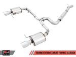 AWE Tuning VW MK7 Golf Alltrack Sportwagen 4Motion Touring Edition Exhaust - Polished Silver Tips Cheap