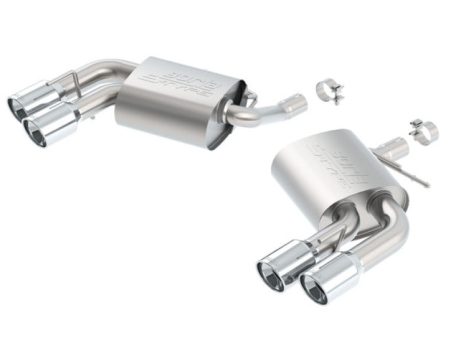 Borla 2016 Chevy Camaro V6 AT MT S-Type Rear Section Exhaust w o Dual Mode Valves Hot on Sale