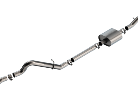 Borla 21-22 Ford Bronco 2.3L 2DR 4DR T-304 Stainless Steel Cat-Back S-Type Exhaust - Brushed Online