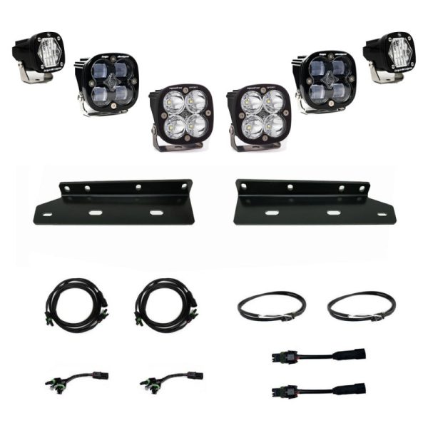 Baja Designs 2021+ Ford Raptor Aftermarket Pro Fog Pocket SAE Kit Online now