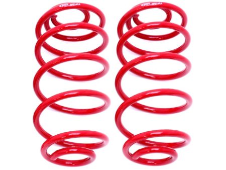 BMR 67-72 A-Body Rear Lowering Springs - Red For Sale