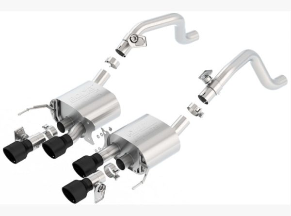 Borla 14-18 C7 Corvette Stingray Axle-Back ATAK Exhaust 2.75in To Muffler Dual 2.75in Out 4.25in Tip Discount