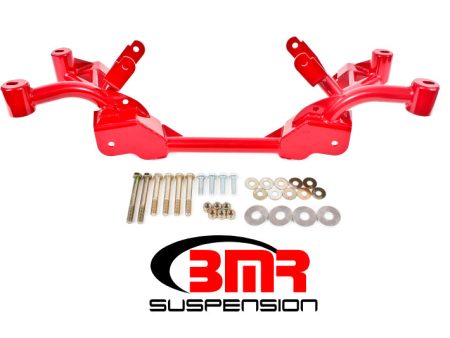 BMR 82-82 3rd Gen F-Body K-Member w  LS1 Motor Mounts and STD. Rack Mounts - Red Online now