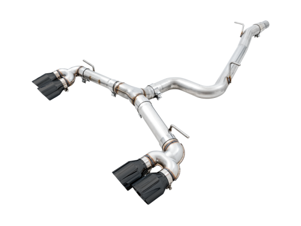 AWE Tuning MK7.5 Golf R Track Edition Exhaust w Diamond Black Tips 102mm Hot on Sale