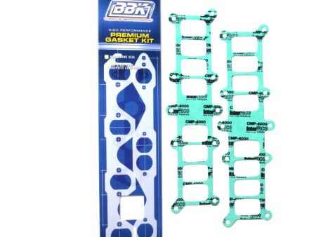 BBK 86-95 Mustang 5.0 Upper To Lower EFI Intake EFI Manifold Gasket Set Edlebrock Performer Fashion