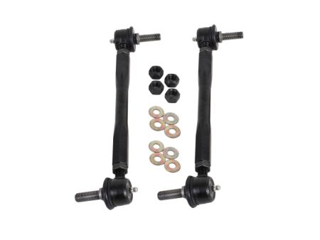 BMR 05-14 S197 Mustang Front Sway Bar End Link Kit - Black Online Hot Sale