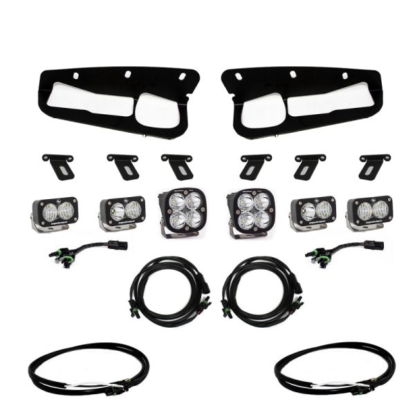 Baja Designs 2021+ Ford Bronco Fog Pocket Kit 21-Up Pro w Upfitter Online Sale