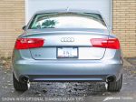 AWE Tuning Audi C7 A6 3.0T Touring Edition Exhaust - Dual Outlet Diamond Black Tips Cheap