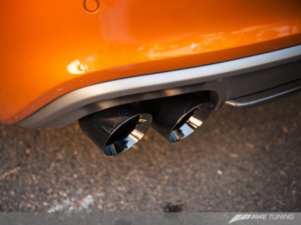 AWE Tuning Audi B8.5 S5 3.0T Track Edition Exhaust - Diamond Black Tips (102mm) Online now