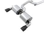 AWE Tuning Ford Focus RS Touring Edition Cat-back Exhaust - Resonated - Diamond Black Tips Online now