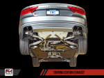 AWE Tuning Audi C7   C7.5 S7 4.0T Touring Edition Exhaust - Polished Silver Tips Hot on Sale