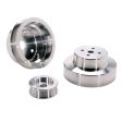 BBK 88-95 GM Truck 4.3 5.0 5.7 Underdrive Pulley Kit - Lightweight CNC Billet Aluminum (3pc) Hot on Sale