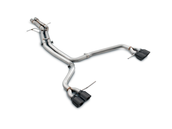 AWE Tuning Porsche Macan Touring Edition Exhaust System - Diamond Black 102mm Tips Supply