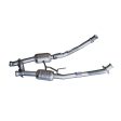 BBK 94-95 Mustang 5.0 High Flow H Pipe With Catalytic Converters - 2-1 2 Online Hot Sale