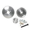 BBK 97-04 Ford F150 Expedition 4.6 5.4 Underdrive Pulley Kit - Lightweight CNC Billet Aluminum (3pc) For Discount