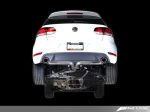 AWE Tuning Mk6 GTI Performance Catback - Diamond Black Round Tips Fashion