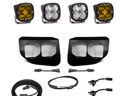 Baja Designs  Ford Super Duty (20-On) Fog Lights FPK Amber SAE Pro DC Baja Designs w Upfitter Fashion